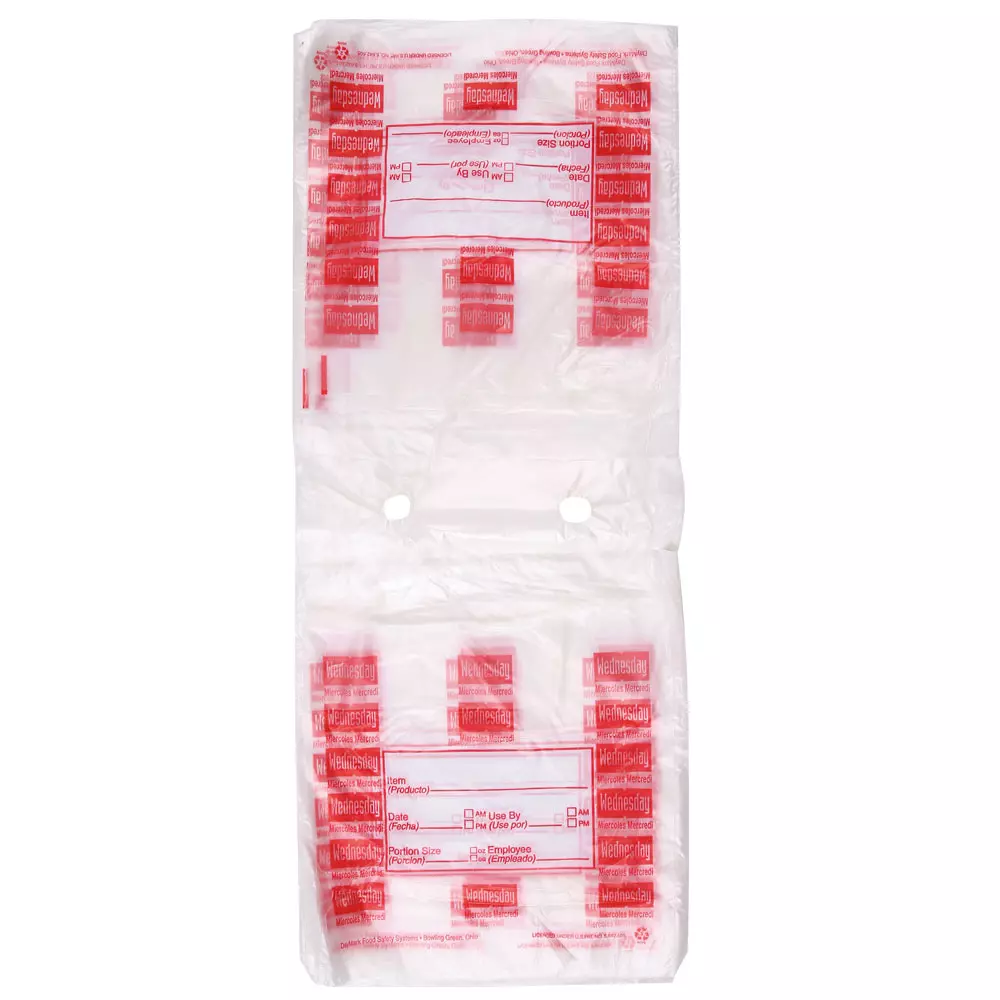 HygoStar 32253, HDPE Portion Bags, Wednesday, 165 x 178 mm, image 2