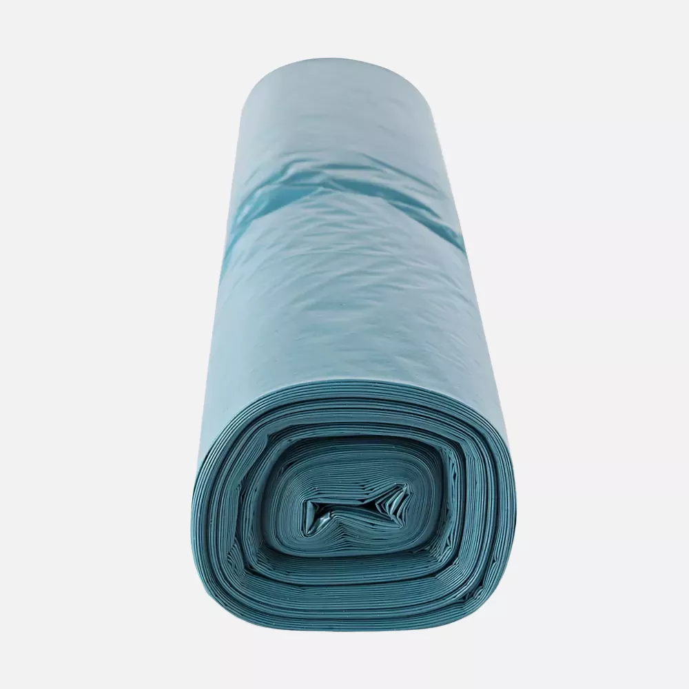 HygoClean 32332, Premium LDPE Waste Bags, 240 l, Blue, Roll, image 5