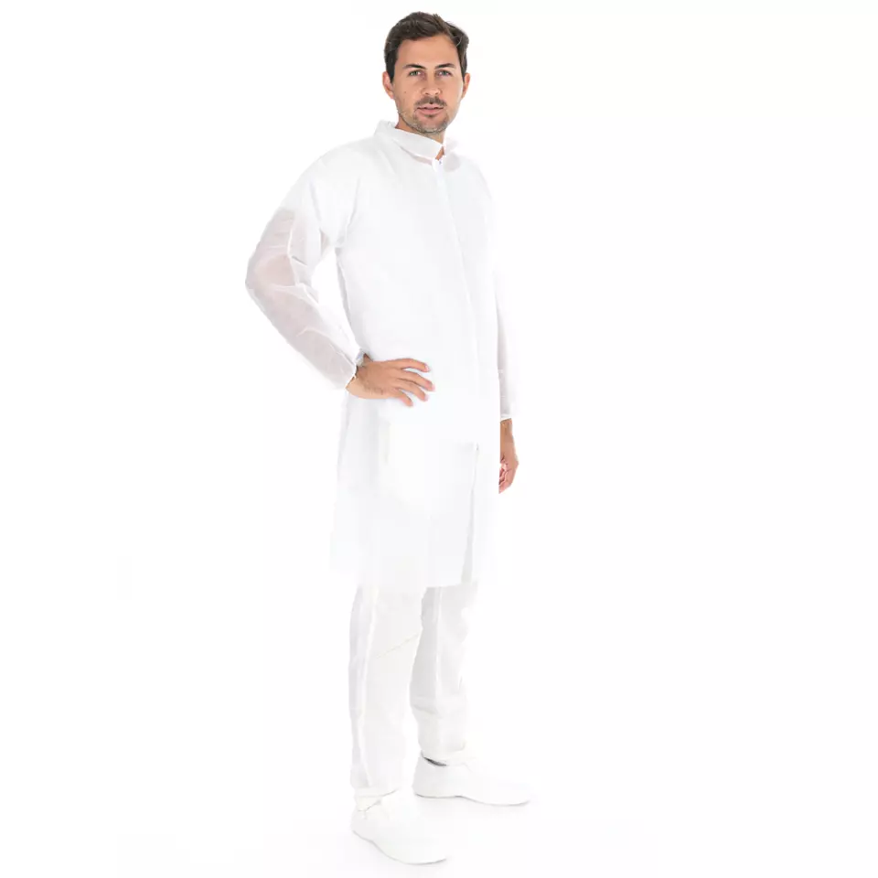 HygoStar 274109, PP Visitor Gowns with Zipper, image 2, gallery thumbnail