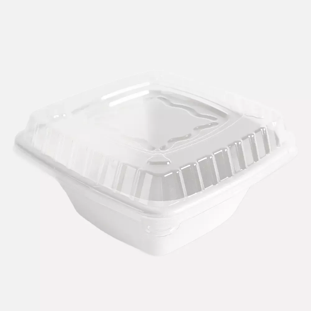 NATUREStar 41176, Square Organic Bagasse Trays, 180 x 70 mm, 950 ml, image 3