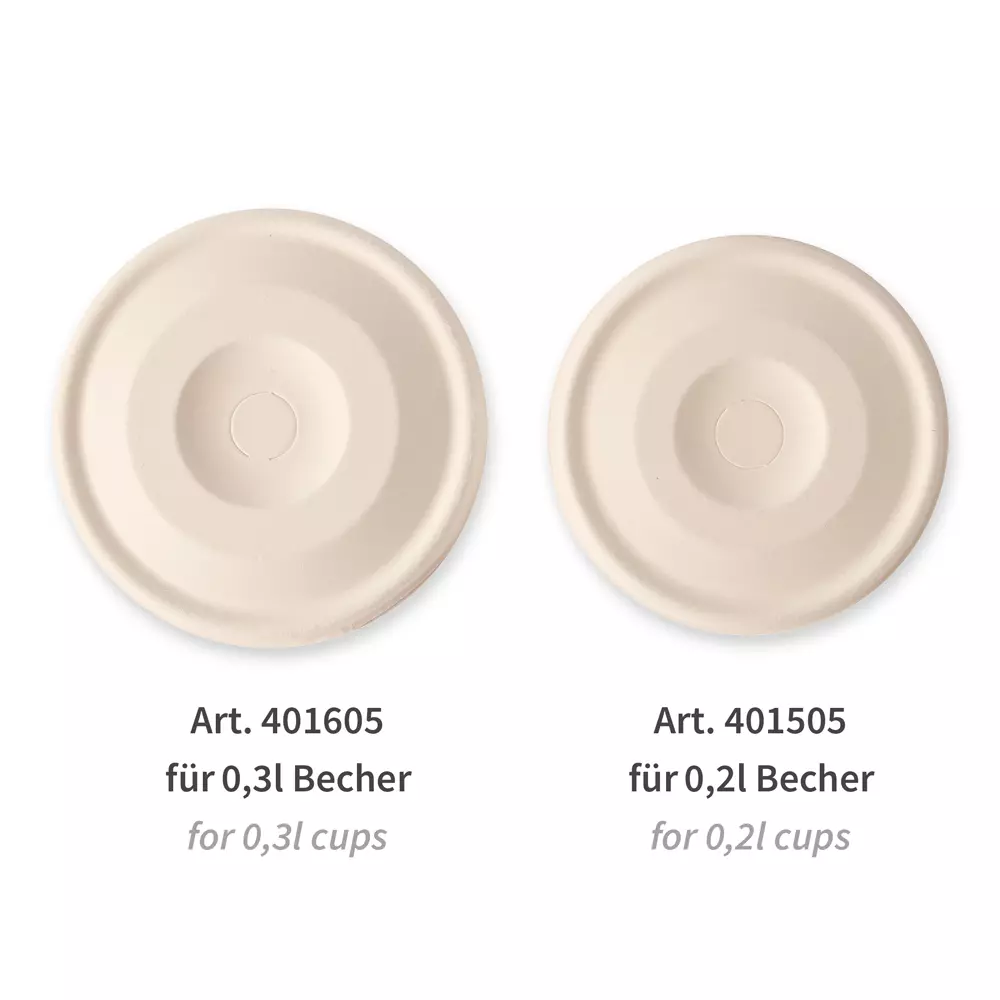 NATUREStar 401505, Organic Bagasse Flat Lids