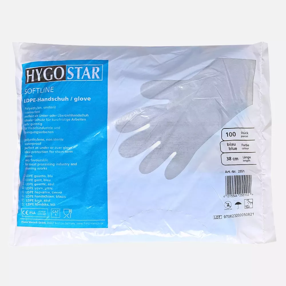 HygoStar 2551, Softline LDPE Gloves, image 2