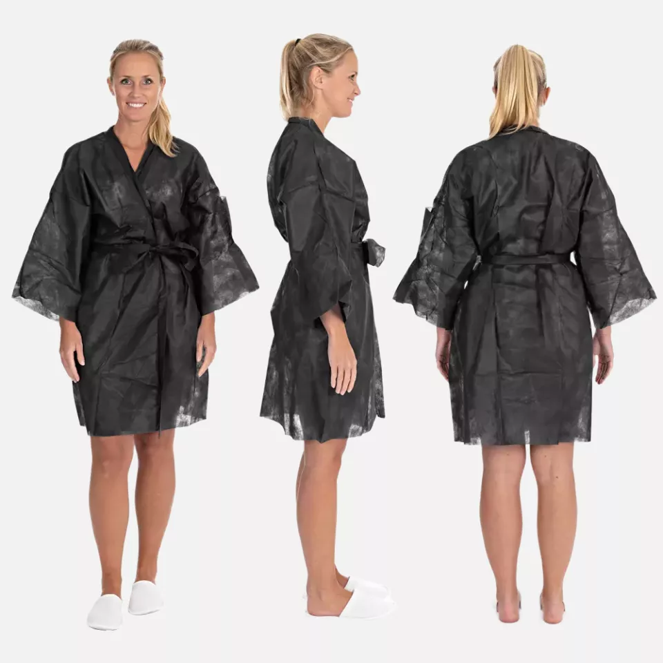HygoStar 300204, PP Kimono, Black, image 2, gallery thumbnail