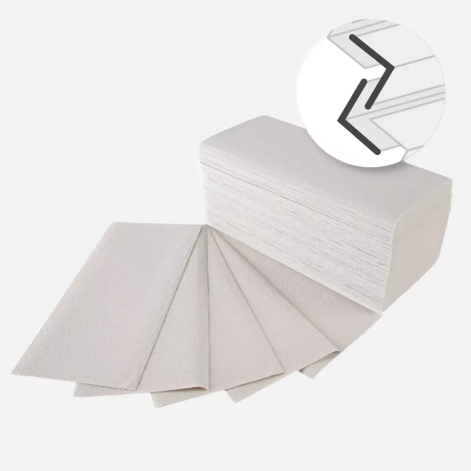 HygoClean 304029, 2-lagige Recycling-Papierhandtücher, V/ZZ-Falz, FSC®-Recycled, Weiß, image 1, gallery thumbnail