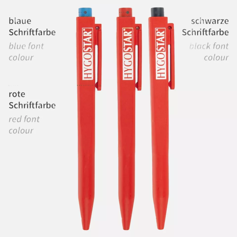 HygoStar 85565, Retractible Detectable Plastic Pen Clip, Blue, image 3, gallery thumbnail