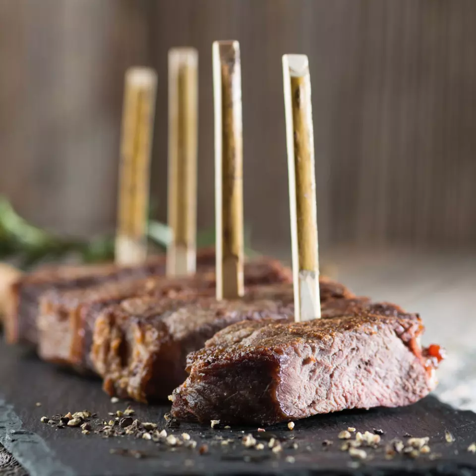 NATUREStar 38971, Natural Organic Bamboo Fingerfood Skewers, 120 mm, image 3, gallery thumbnail