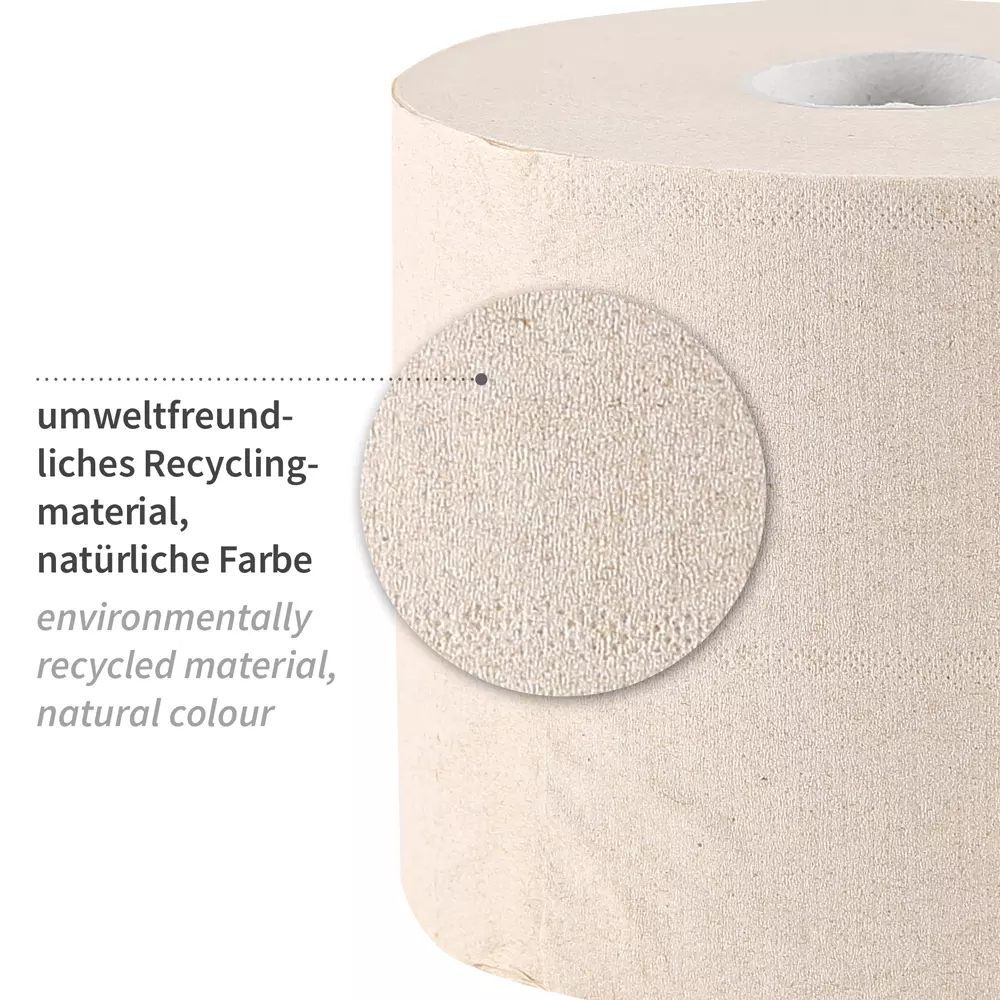 NATUREStar 304215, Organic 2-Ply Recycled Paper Toilet Paper, Small Roll, Natural, FSC®-Recycled, image 2