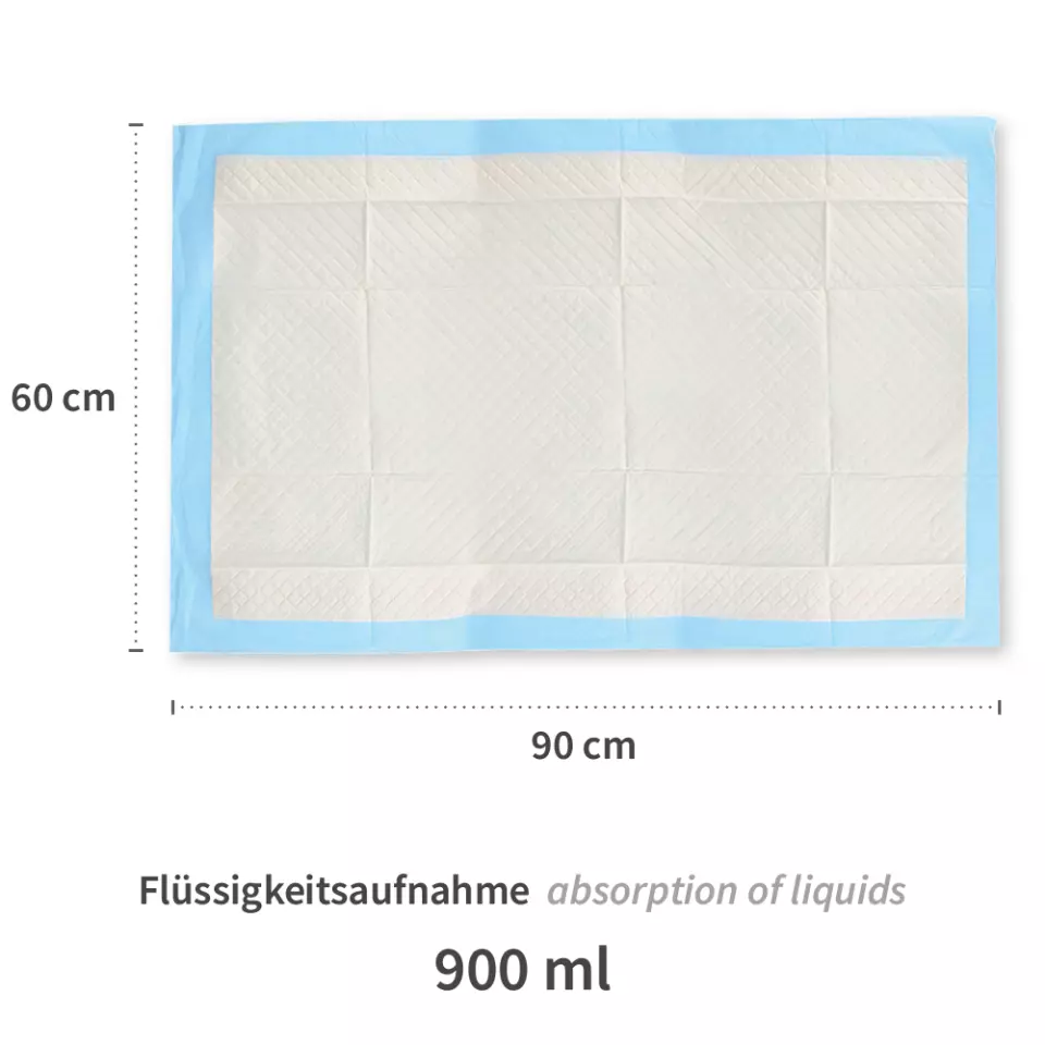 Hygostar 52781, Bettunterlagen, 90 x 60 cm, PP/Cellulose/PE, image 4, gallery thumbnail