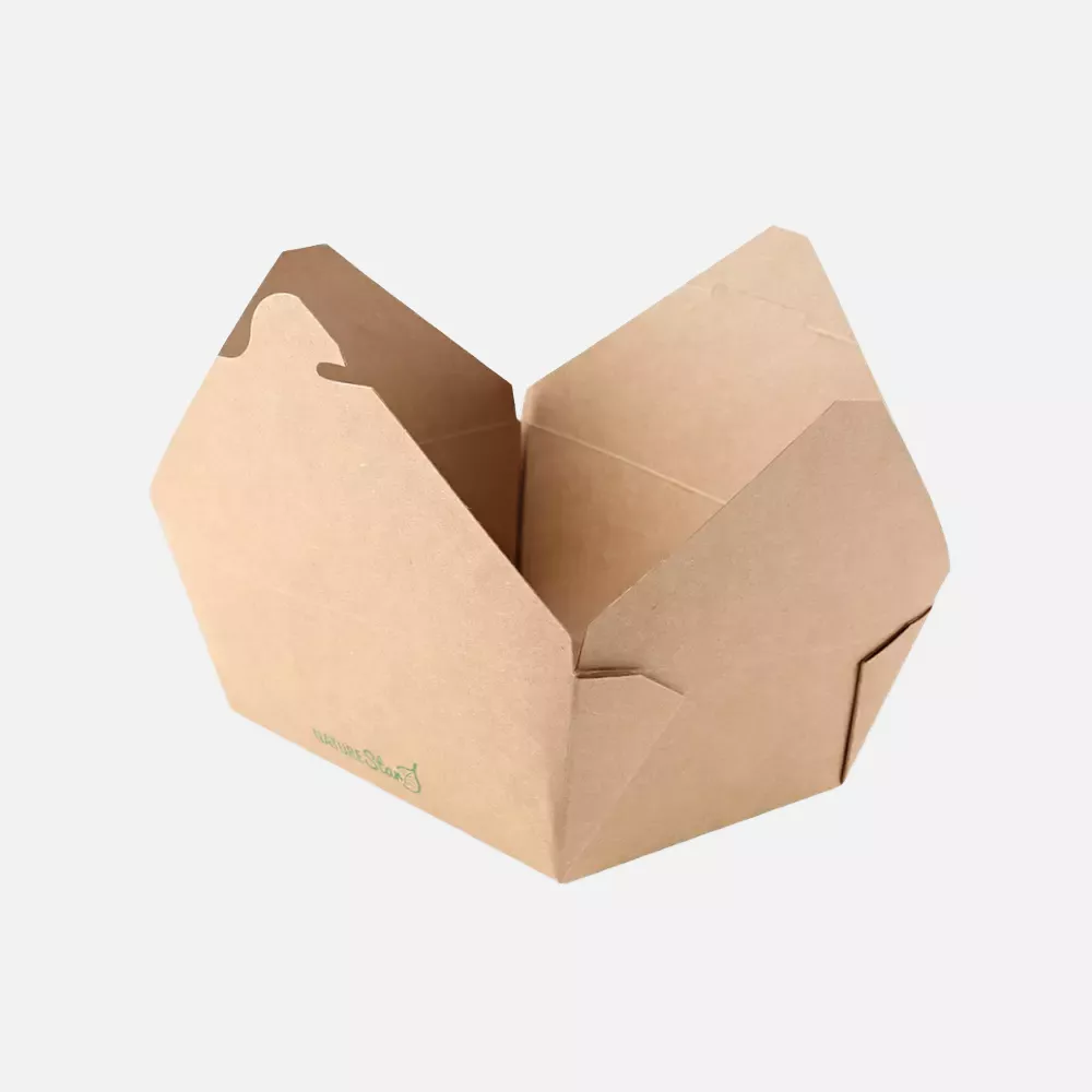 NATUREStar 417316, Menu Organic Food Boxes, 162 x 132 x 64 mm, Kraft Paper/PE, FSC®-mix, image 4