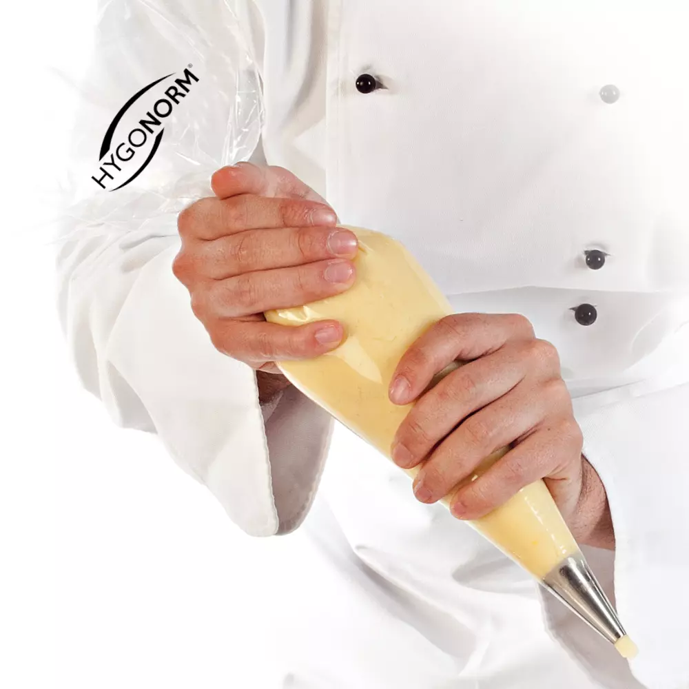 HygoNorm 32208, Cool Light LDPE Pastry Tubes, 55 x 26.5 cm, Transparent