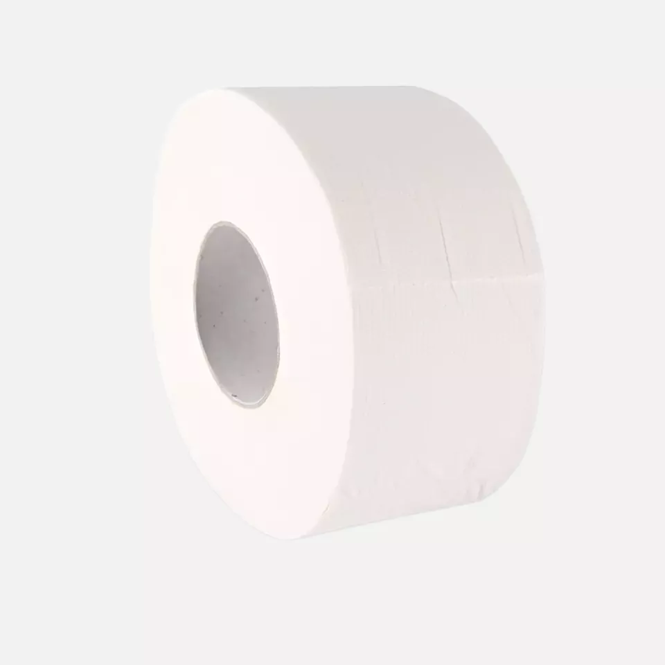HygoClean 30435, Jumbo 3-Ply Cellulose Toilet Paper, Brightwhite, image 1, gallery thumbnail