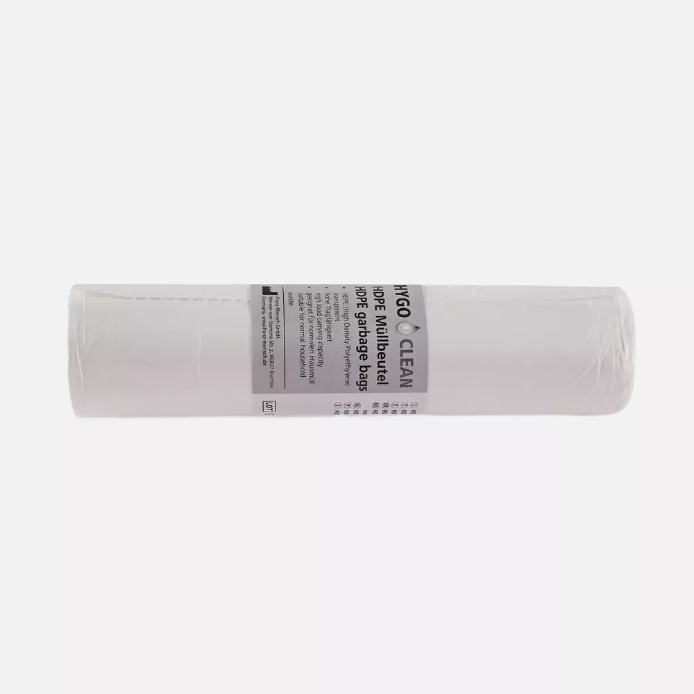 HygoClean 32995, Light HDPE Garbage Bags, 60 l, Transparent, Roll, image 2