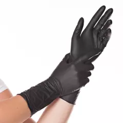 HygoStar 270038, Safe Long Nitrile Gloves, Powder-Free