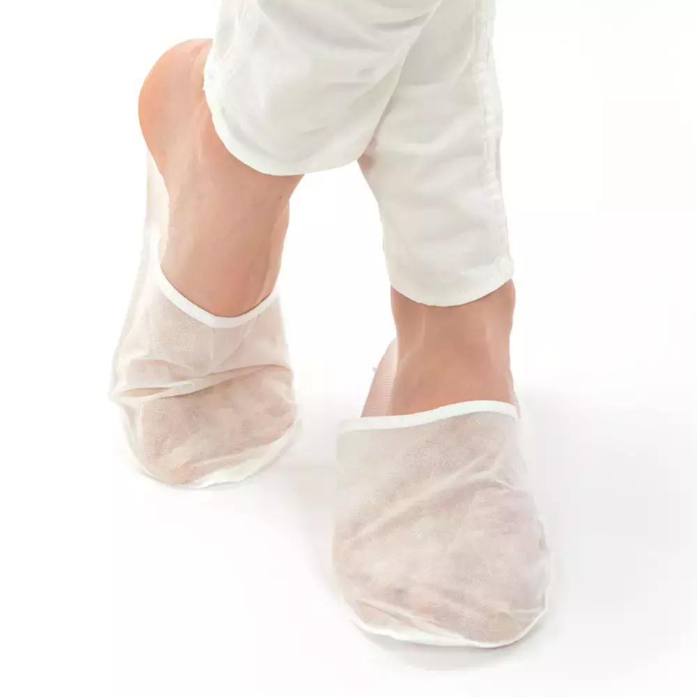 HygoNorm 55519, Closed PP Slippers, White, image 3