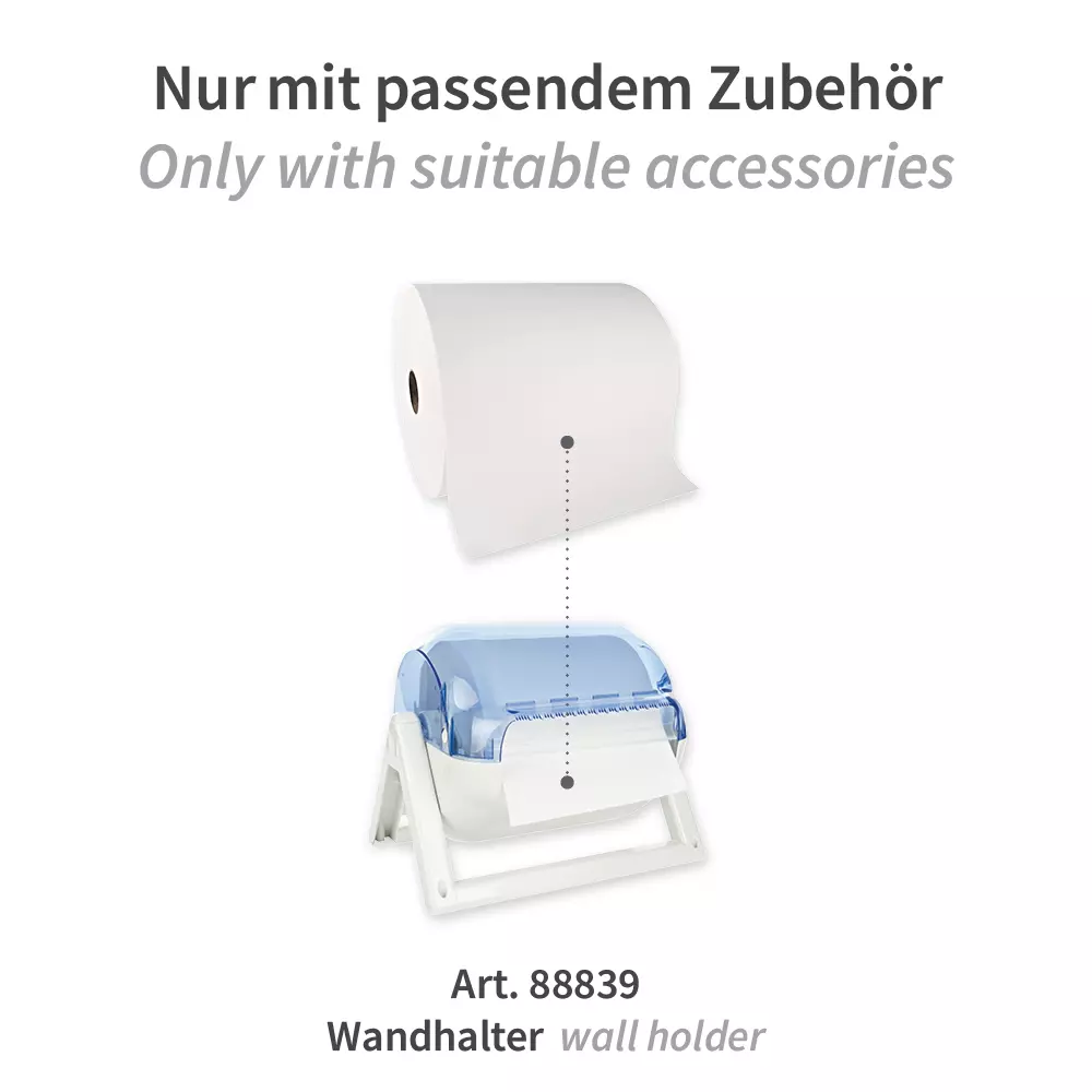 HygoClean 317400, Light Airlaid Wiping Cloths, Roll, White, image 4