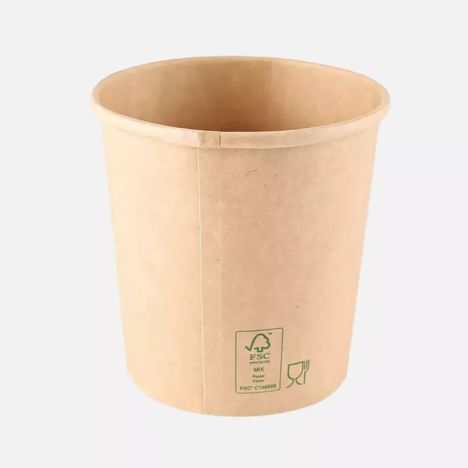 NATUREStar 417275, Minestrone Kraft Paper/PE Soup Cups, 750 ml, ø 116 mm x 115 mm, FSC®-mix, image 5, gallery thumbnail