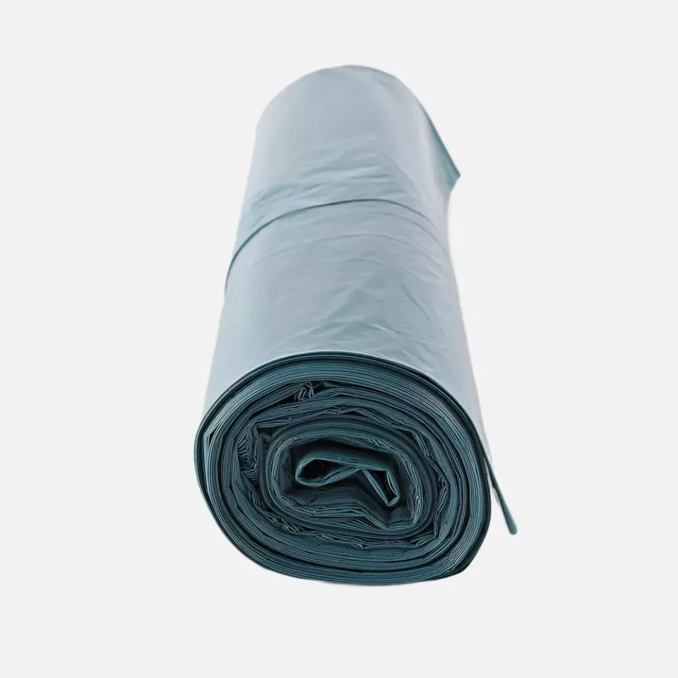 HygoClean 32306, Eco LDPE Waste Bags, 120 l, Blue, Roll, image 4, gallery thumbnail