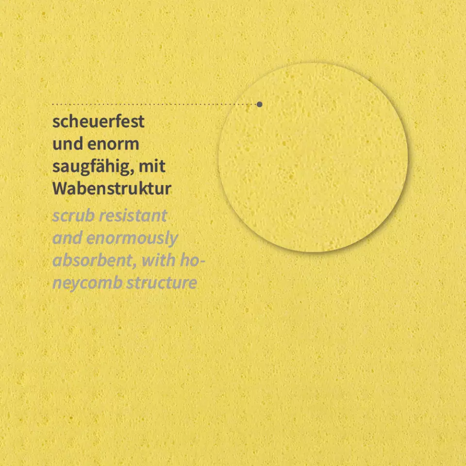 HygoClean 301359, Cotton/Cellulose Sponge Cloths, image 6, gallery thumbnail