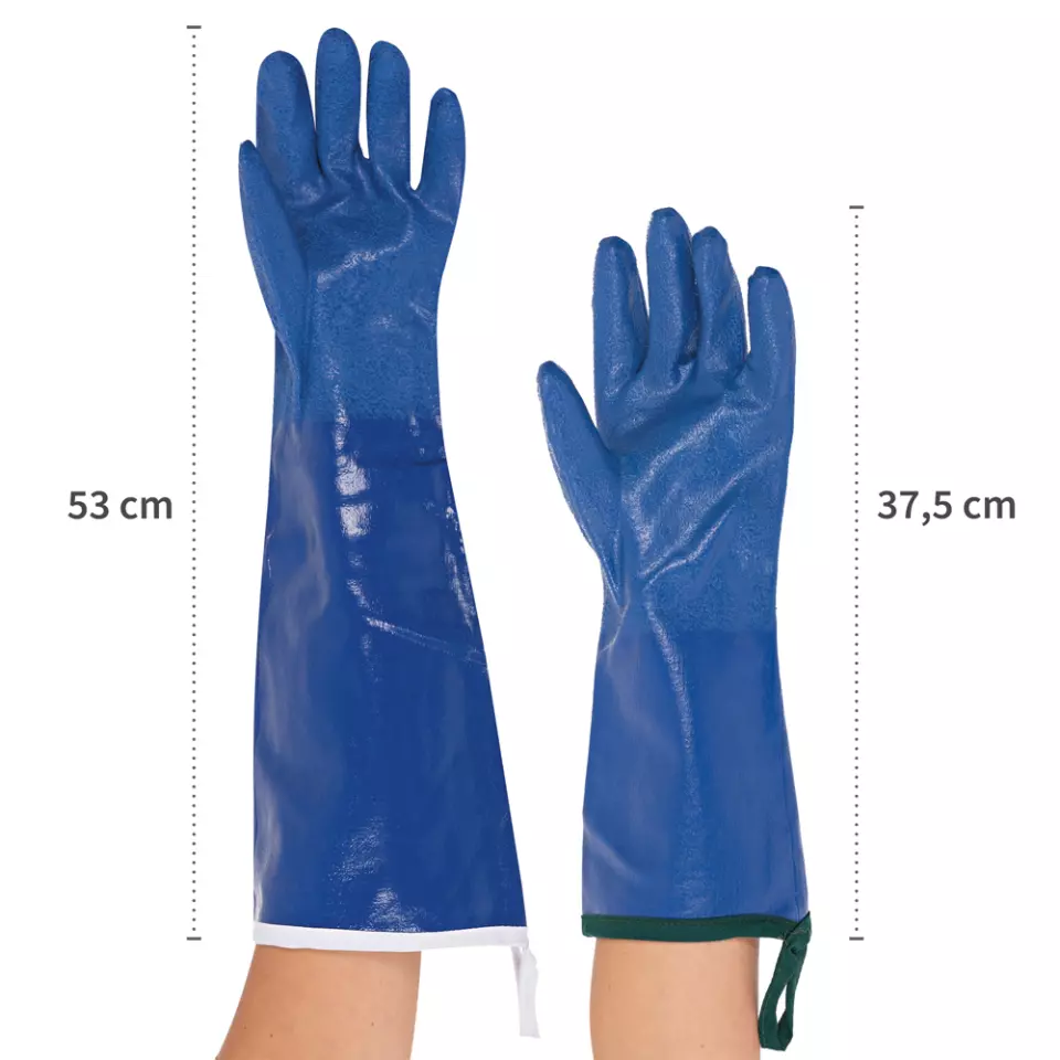 Franz Mensch 330205, Burnguard Multi SteamGuard™ Heat Protection Gloves, 35 cm, Blue, image 5, gallery thumbnail