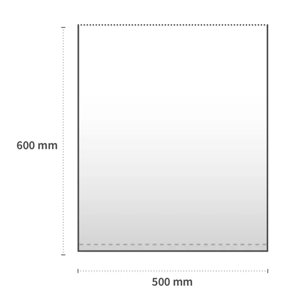 HygoClean 32995, Light HDPE Garbage Bags, 60 l, Transparent, Roll, image 4, gallery thumbnail