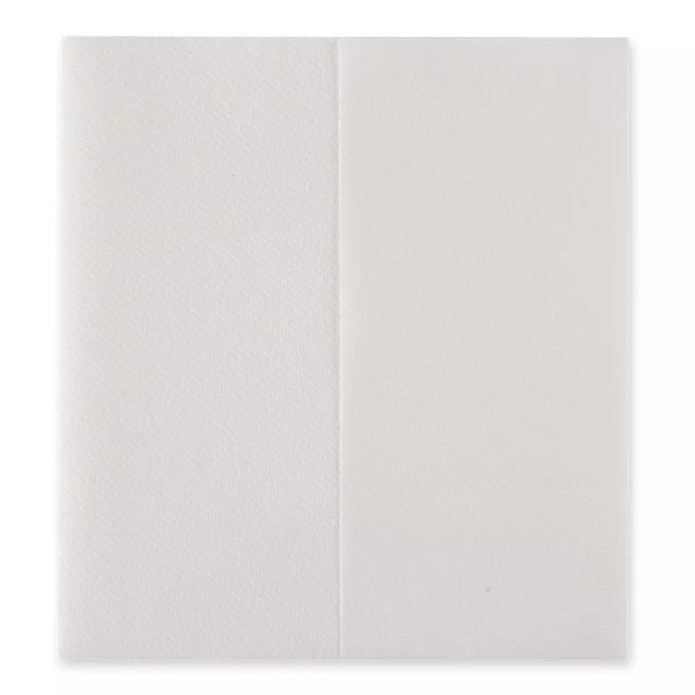 HygoClean 317420, Light Airlaid Pleated Wiping Cloths, White, image 1