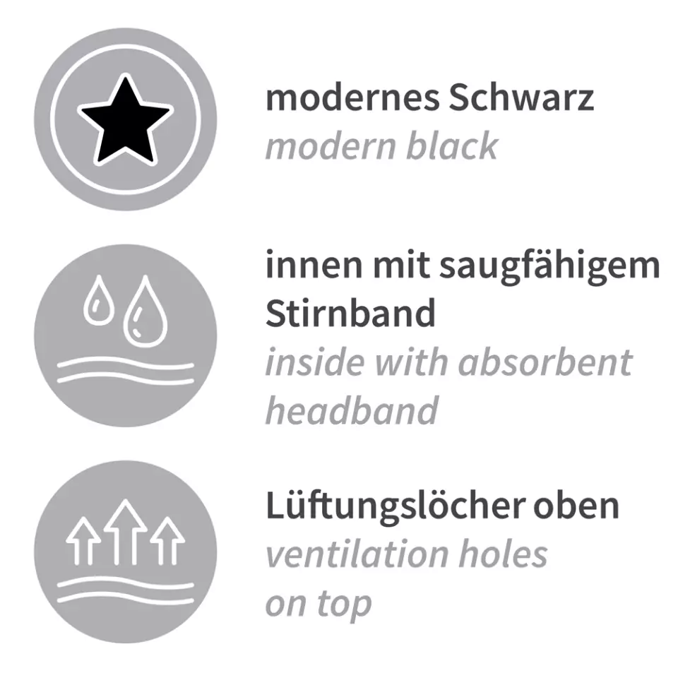 HygoStar 10503, Service Paper Forage Hats, Embossed, Black, image 10, gallery thumbnail