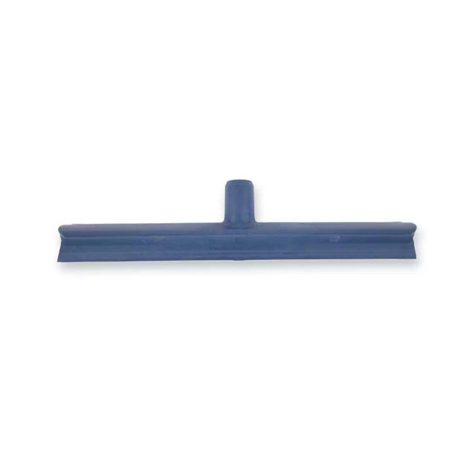 HygoClean 85596, Detectable PP Single Blade Rubber Squeegee, Blue, image 2, gallery thumbnail