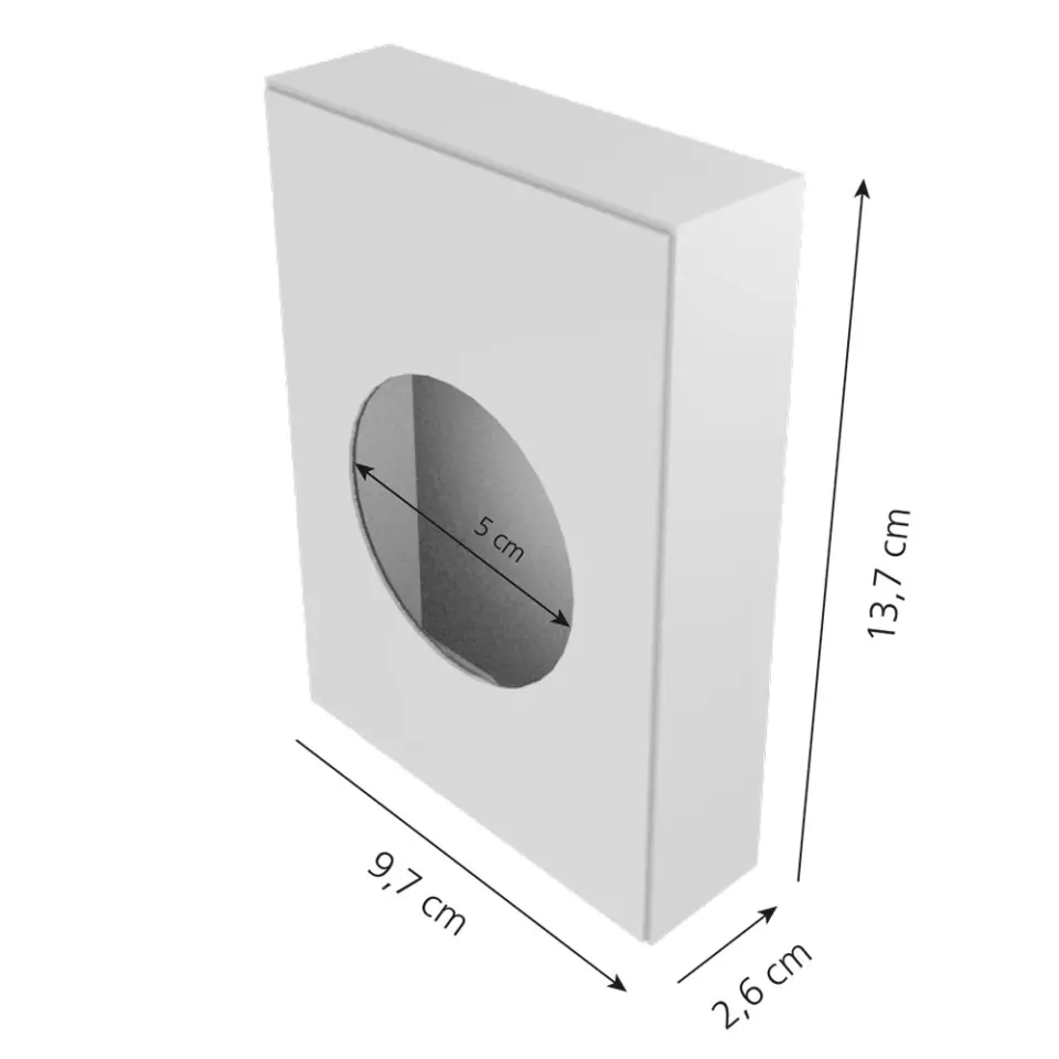 HygoStar 88845, PVC Hygiene Bag Dispenser, White, image 3, gallery thumbnail