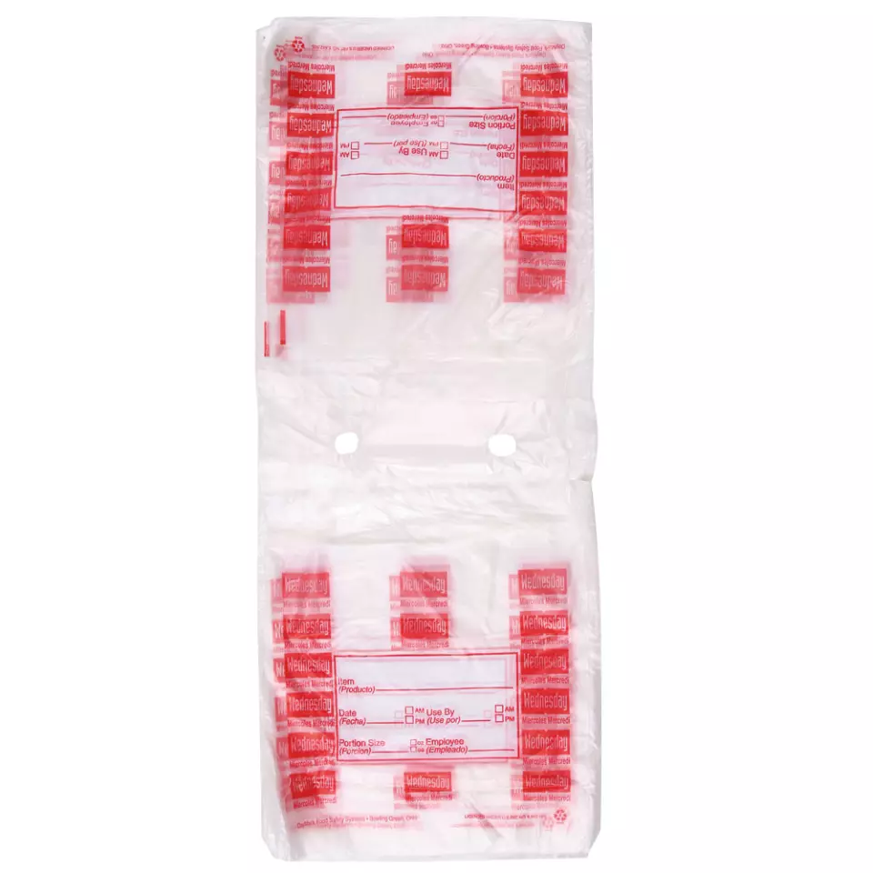 HygoStar 32253, HDPE Portion Bags, Wednesday, 165 x 178 mm, image 2, gallery thumbnail