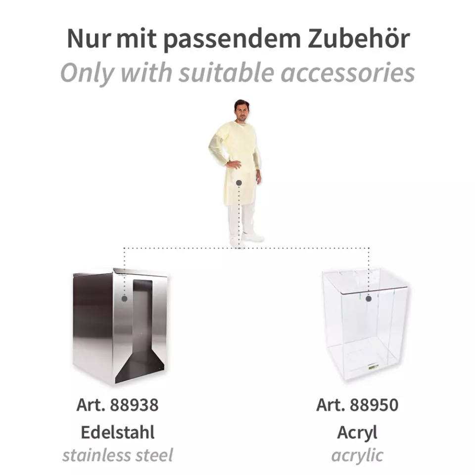 HygoStar 277768, PB 6B PP/PE Protective Gowns, Laminated, image 3, gallery thumbnail