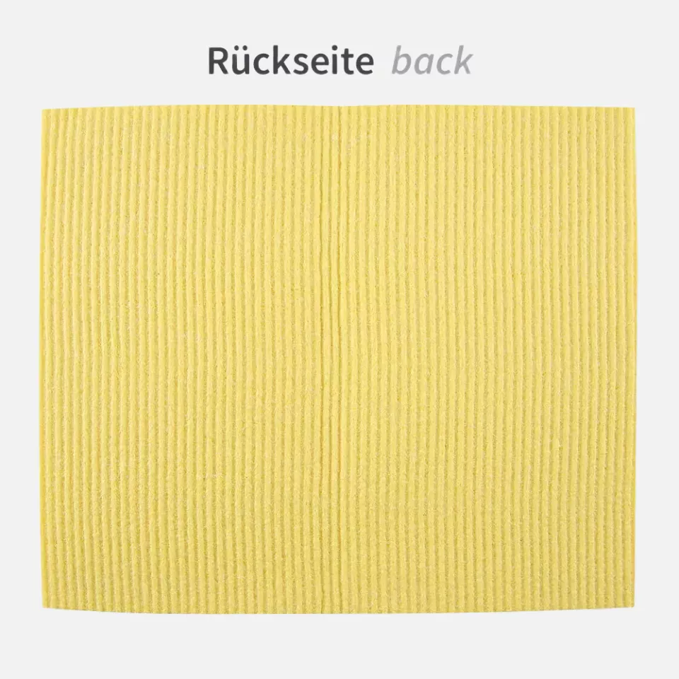 HygoClean 30138, Sponge Cloths, Cotton/Cellulose, Yellow, image 3, gallery thumbnail