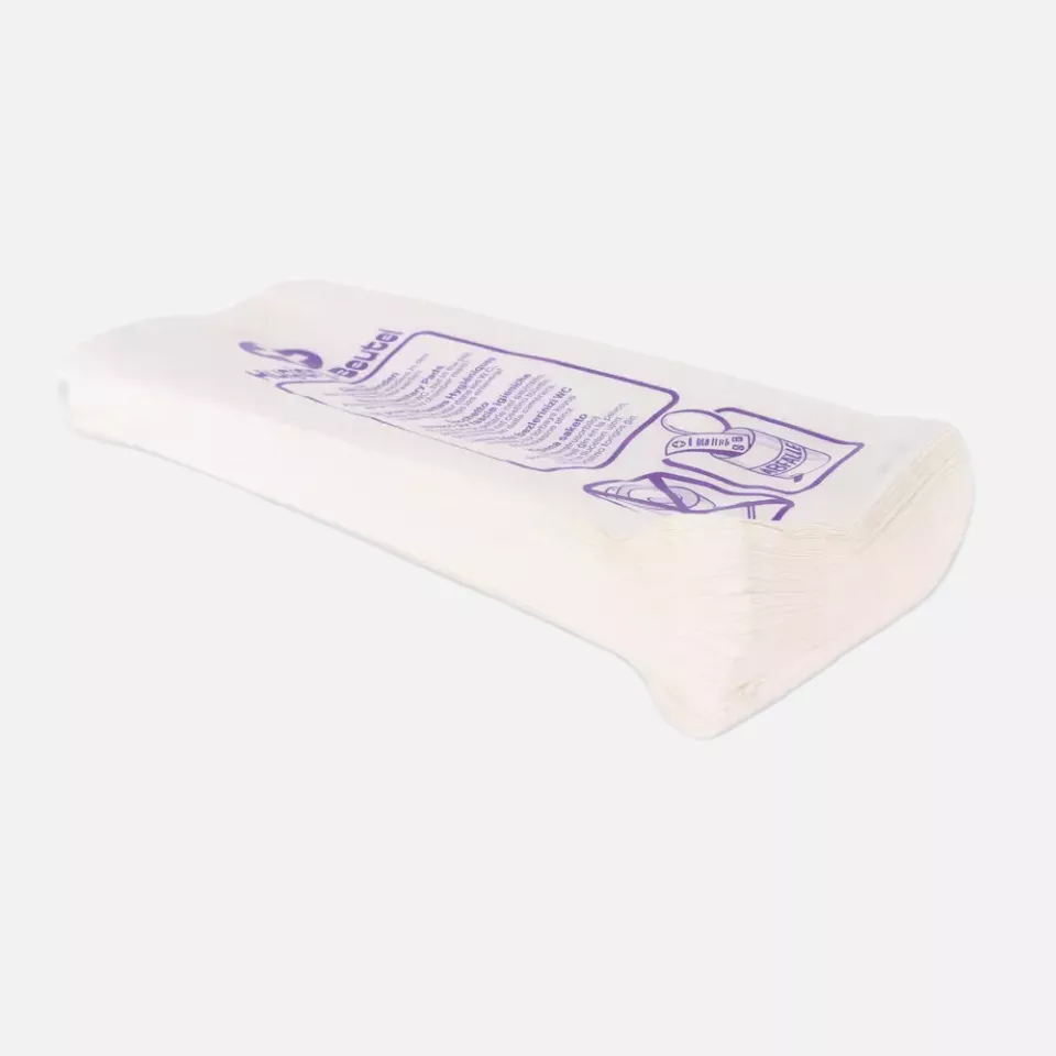 HygoStar 32288, Recycled Paper Hygiene Bag, White, image 4, gallery thumbnail