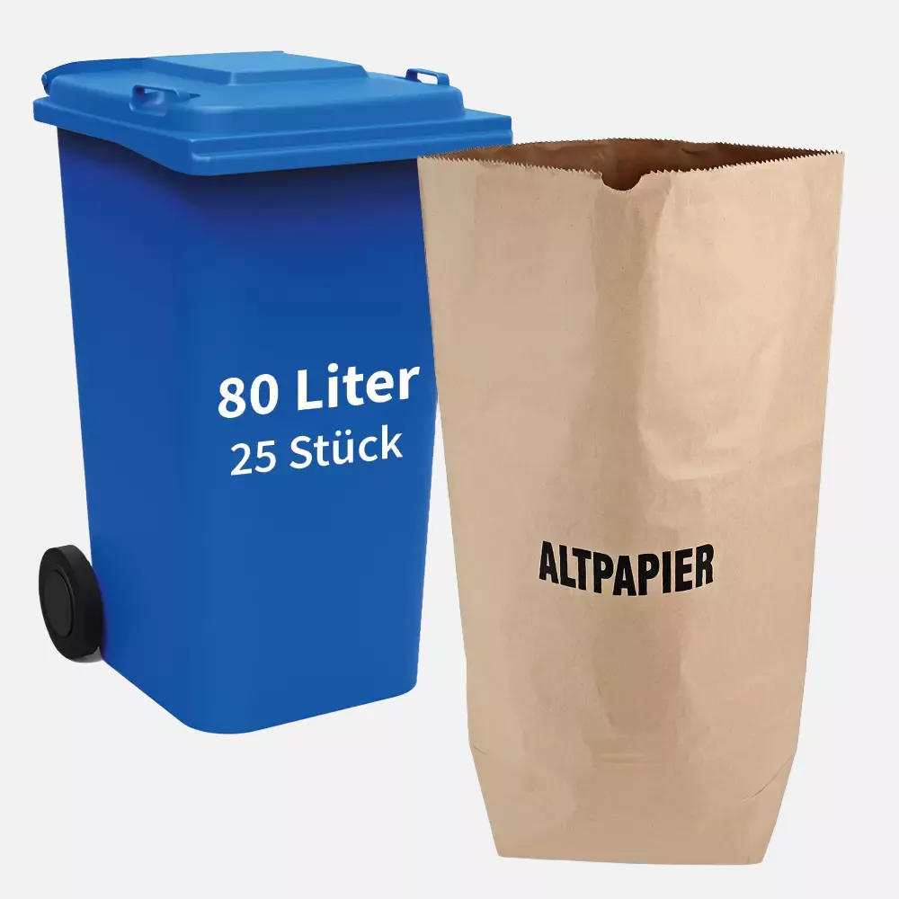 NATUREStar 35554, Organic Paper Garbage Bags, "Altpapier", image 1