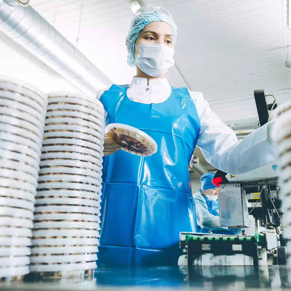 HygoStar 23176, Disposable LDPE Aprons on Roll, 35 my, image 3