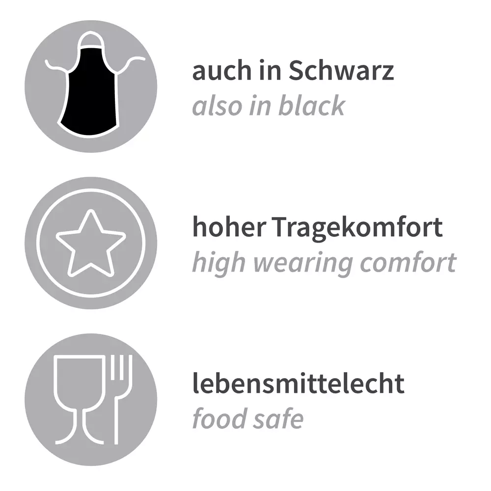 HygoStar 20180, Disposable PP Aprons, 90 x 70 cm, Black, image 6