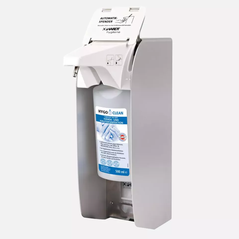 HygoClean 88862, Euro Touchless Profi Aluminum Dispenser, image 1, gallery thumbnail