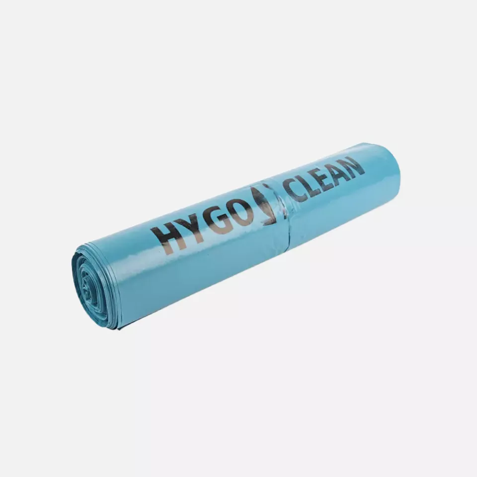 HygoClean 32444, LDPE Waste Bags, 130 l, Blue, Roll, image 1, gallery thumbnail
