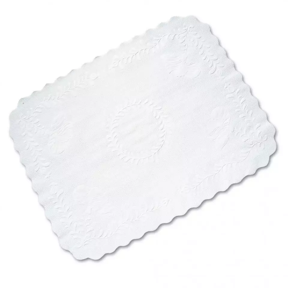 HygoStar 38361, Rectangular Plate Papers, 36 x 48 cm, White