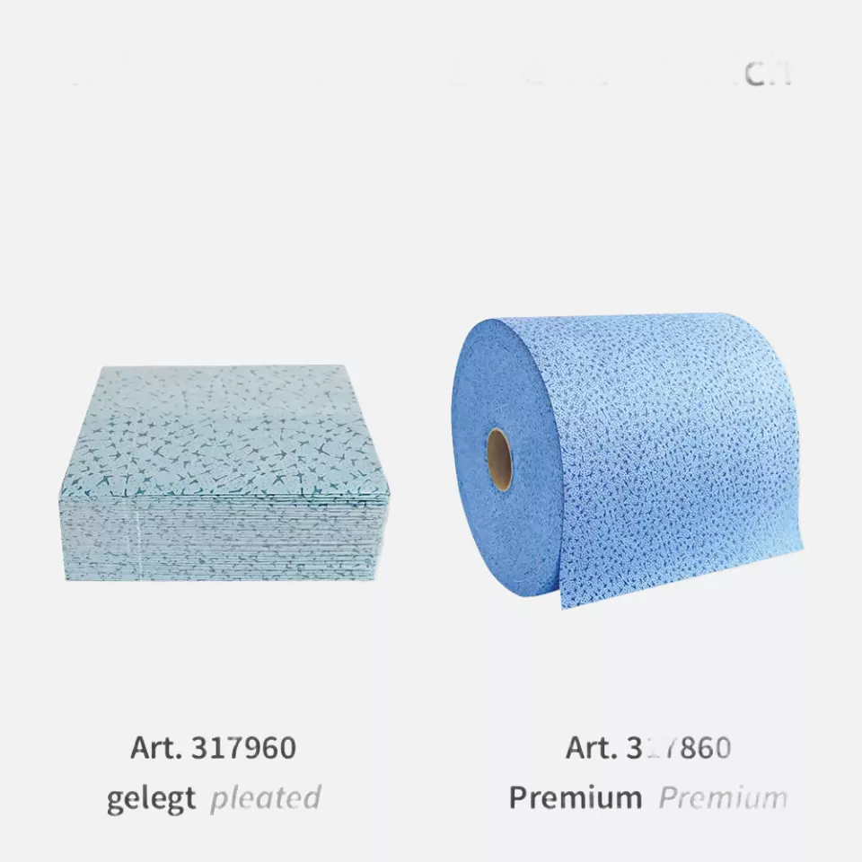 HygoClean 317800, Light PP Cleaning Cloths, Roll, White, image 4, gallery thumbnail
