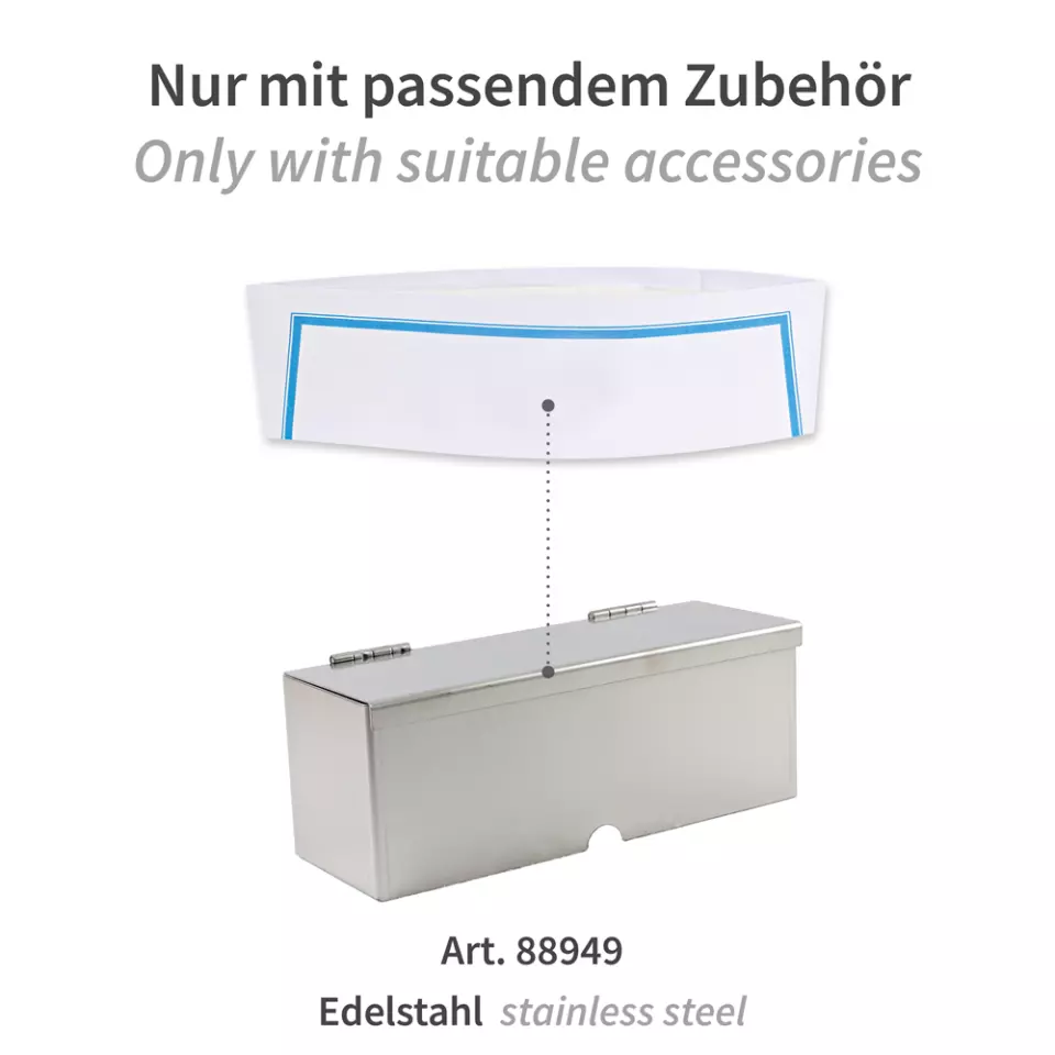 HygoNorm 10551, Service Paper Forage Hats, image 8, gallery thumbnail