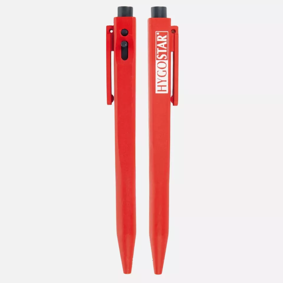 HygoStar 85567, Detectable Plastic Pen Clip, Blue, image 1, gallery thumbnail