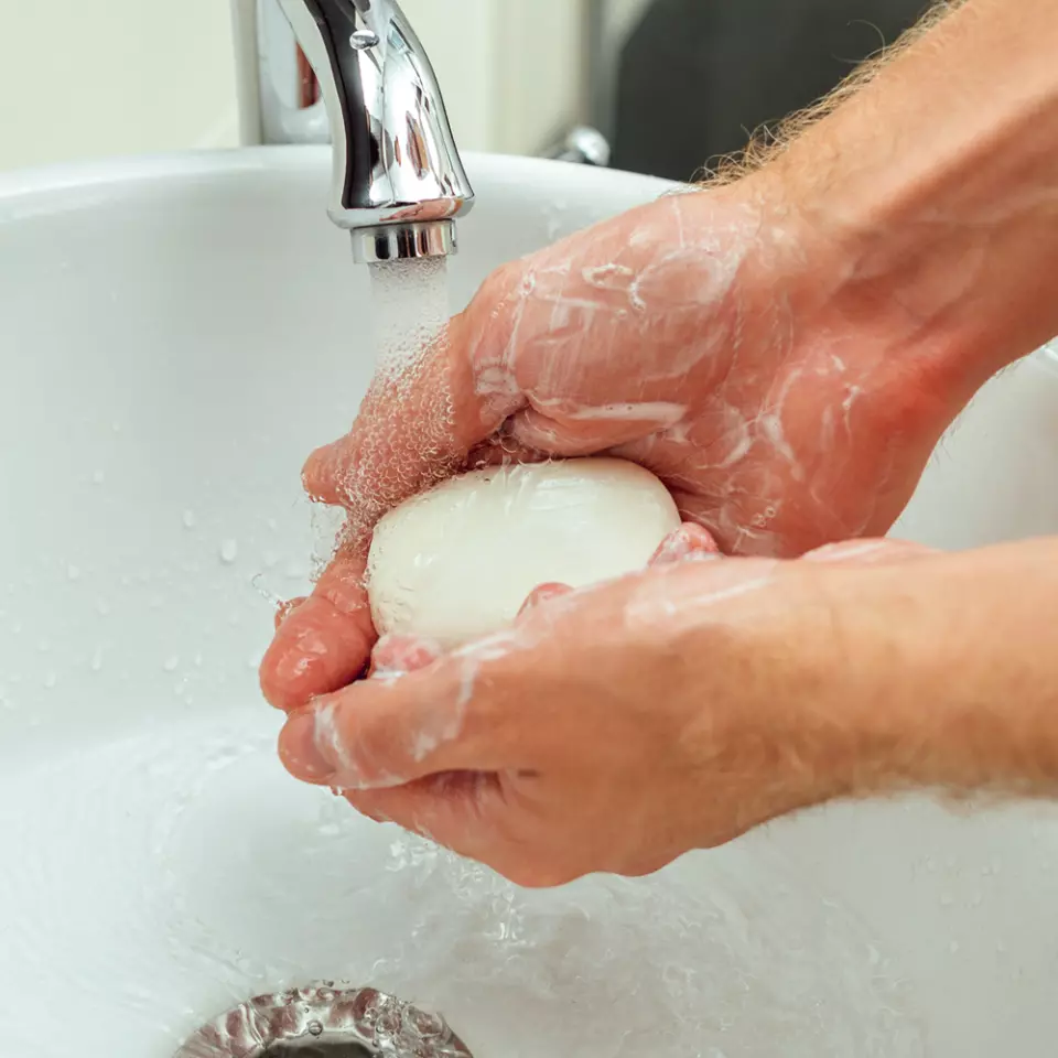 Hygostar 556218, Hand Soap, Round, White, image 6, gallery thumbnail