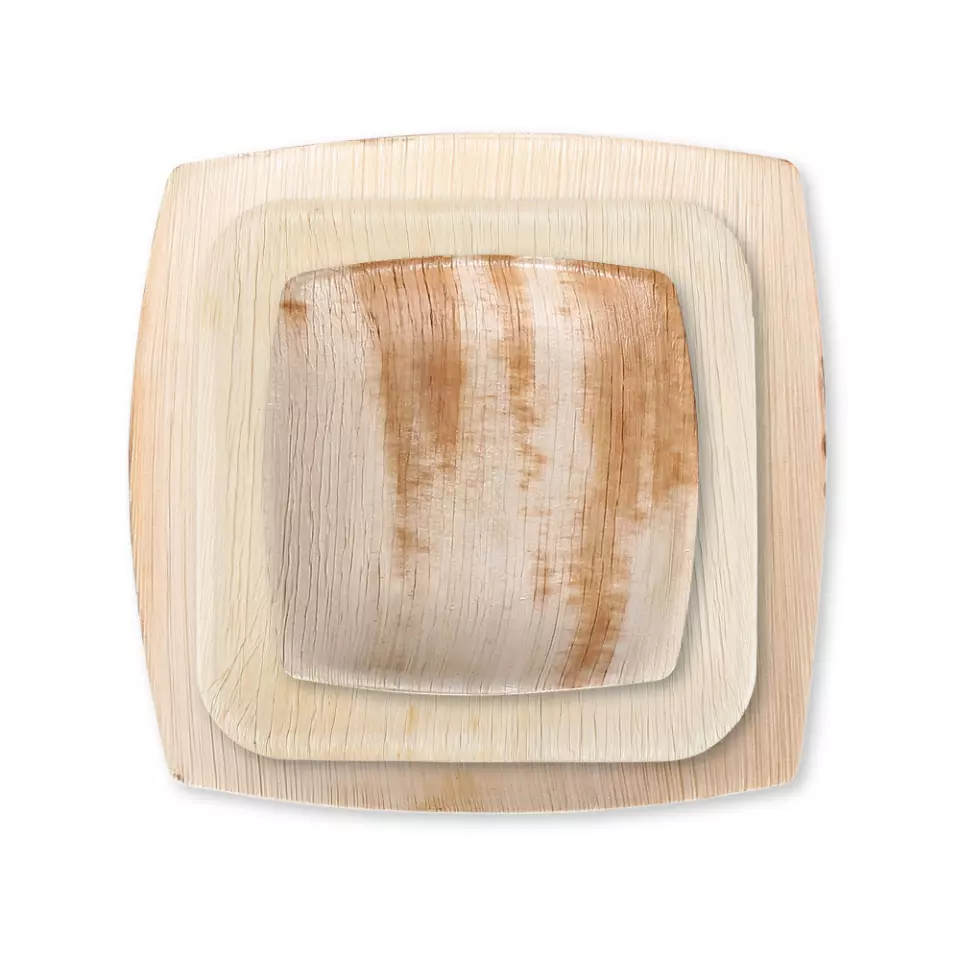 Franz Mensch 410627, Bio-Palmblatt-Teller, 240 x 240 mm, Quadratisch, image 3, gallery thumbnail