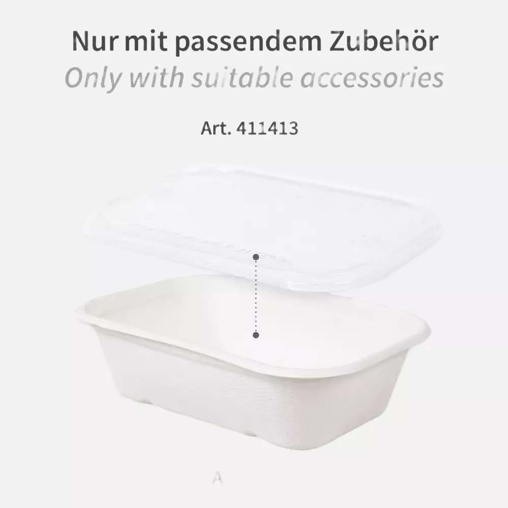 NATUREStar 41143, Casa Organic Trays, 175 x 120 x 50 mm, 650 ml, image 4