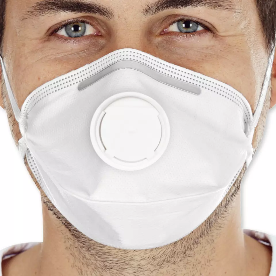 HygoStar 29359, FFP3 NR PP Respirators, With Valve, Horizontally Foldable, image 6, gallery thumbnail