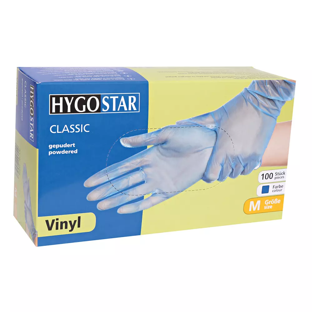 HygoStar 26906, Classic Vinyl Gloves, Powdered, image 2