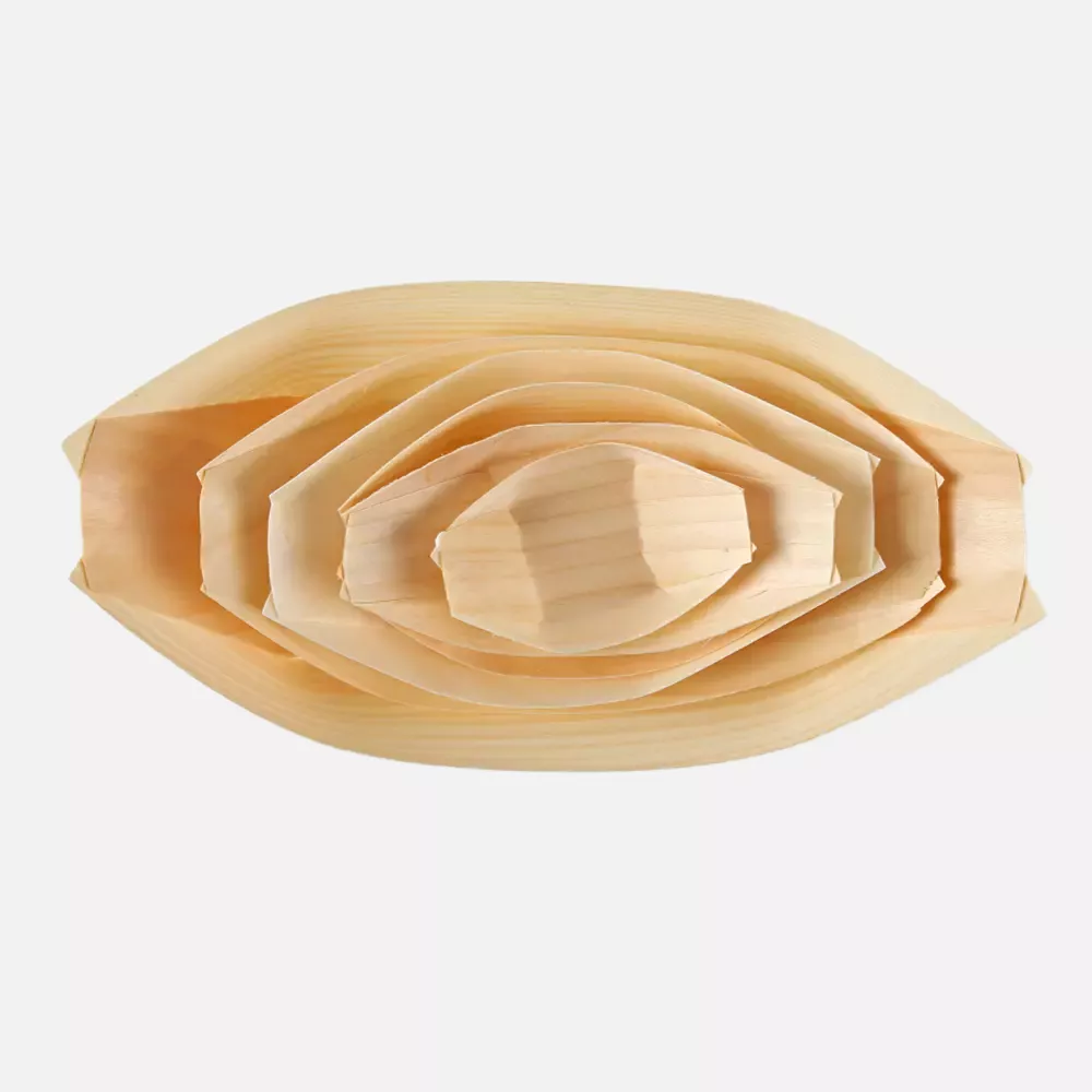 NATUREStar 38836, Organic Wooden Fingerfood Boat, 225 x 125 mm, image 9