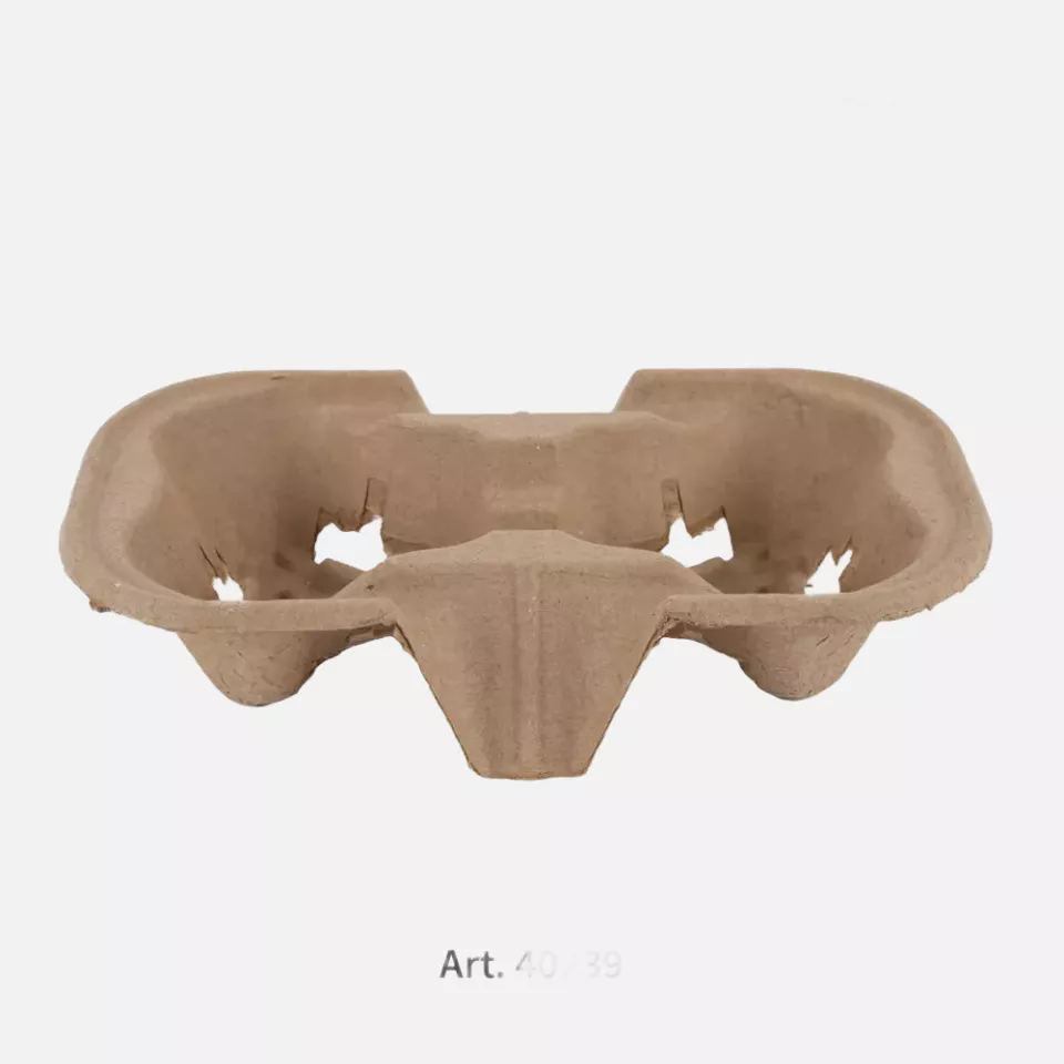 NATUREStar 40249, Quattro Organic Recycled Paper Cup Holder, image 5, gallery thumbnail