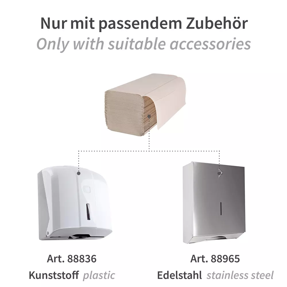 NATUREStar 304035, 2-ply Recycled Paper Hand Towels, V-fold, Natural, Organic, image 6