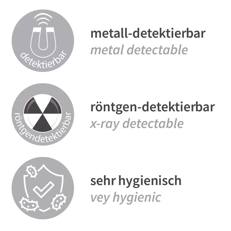 HygoStar 85564, Einziehbarer detektierbarer Kunststoffstift mit Clip, Blau, image 2, gallery thumbnail